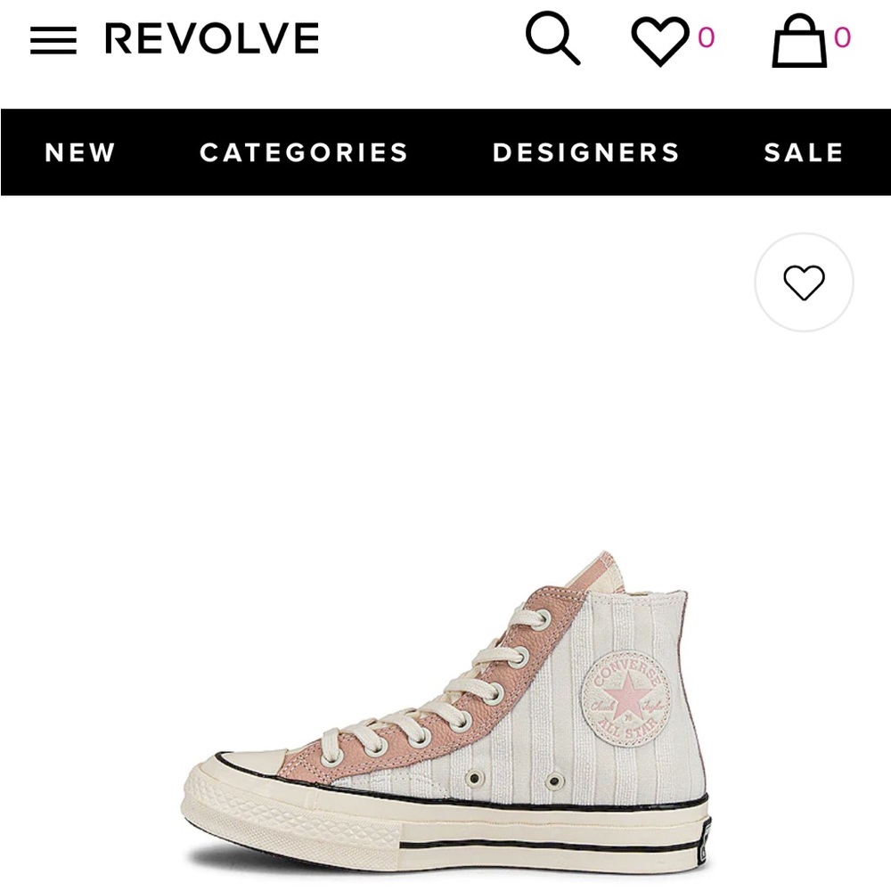 Chuck 70 striped terry cloth Converse!! Sz 10